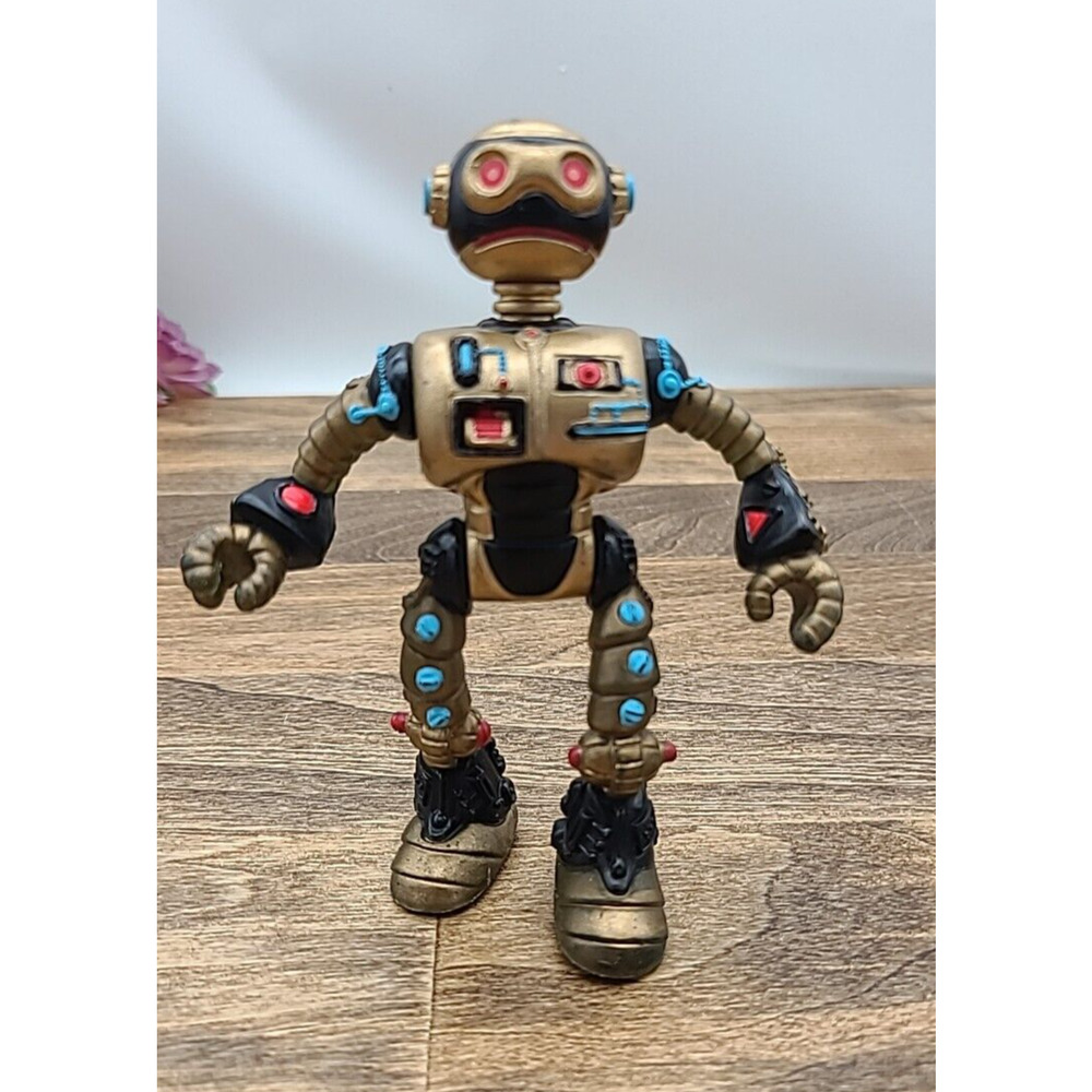 Fugitoid Robot TMNT Teenage Mutant Ninja Turtles Gold Toy Mirage Studios 1990